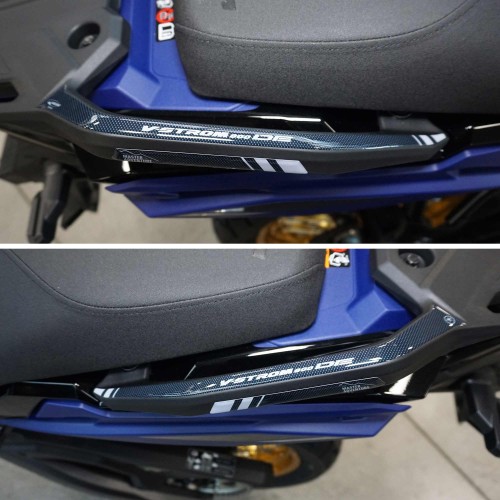 3D-Aufkleber für den Beifahrergriffschutz, kompatibel mit Suzuki V-Strom 800DE