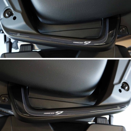 3D-Aufkleber zum Schutz des Beifahrergriffs, kompatibel mit Yamaha Tracer 9 2021