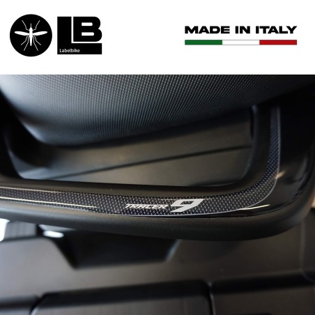 Adhesivos 3D Protección Mango Pasajero compatibles con Yamaha Tracer 9 2021