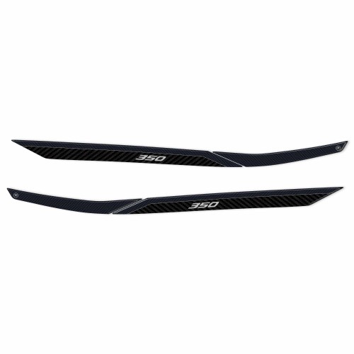 Pegatinas 3D Protectores Manillar Trasero compatibles con Honda Forza 350 2022-5 2