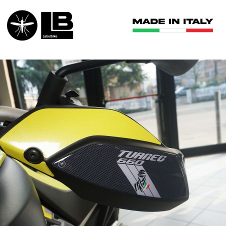 Adesivi 3D Protezioni Paramani compatibili con Aprilia Tuareg 660 2022-2023