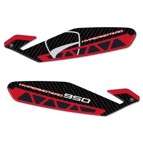 Stickers 3D Handguards compatible with Ducati Hypermotard 950 SP 2019-25 2