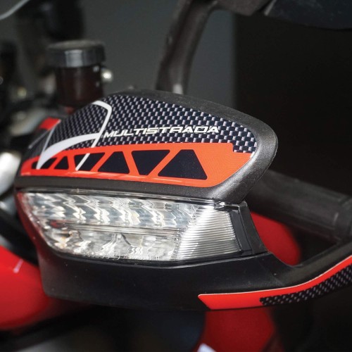 Adhesivos 3D Protecciones paramanos compatibles con Ducati Multistrada 950 2017-2021