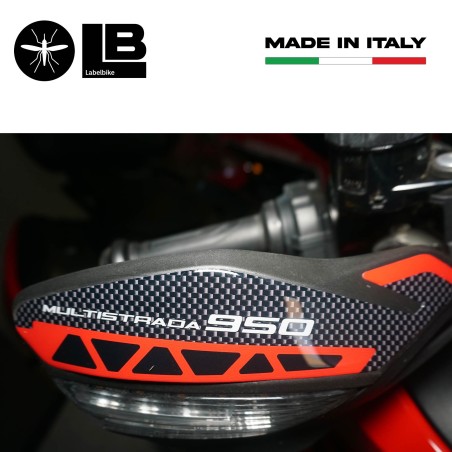 Adhesivos 3D Protecciones paramanos compatibles con Ducati Multistrada 950 2017-2021