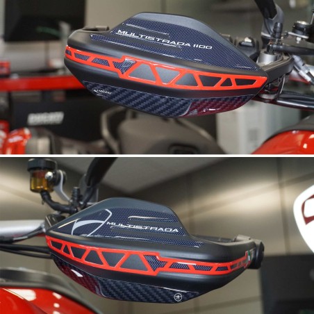3D Stickers Hand Guards Compatible with Ducati Multistrada V4 2021