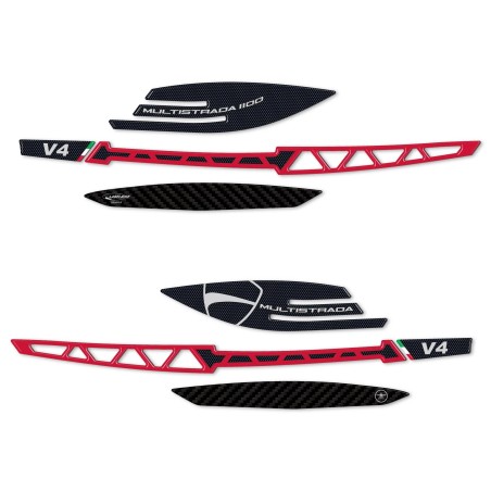 3D Stickers Hand Guards Compatible with Ducati Multistrada V4 2021