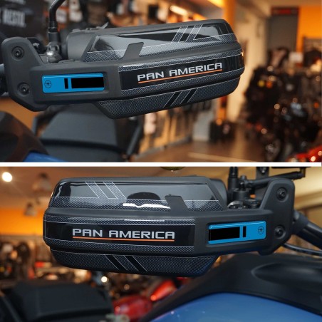 Adesivi 3D Protezioni Paramani compatibili con Harley Davidson Pan America