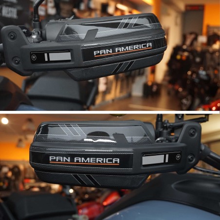 Adesivi 3D Protezioni Paramani compatibili con Harley Davidson Pan America