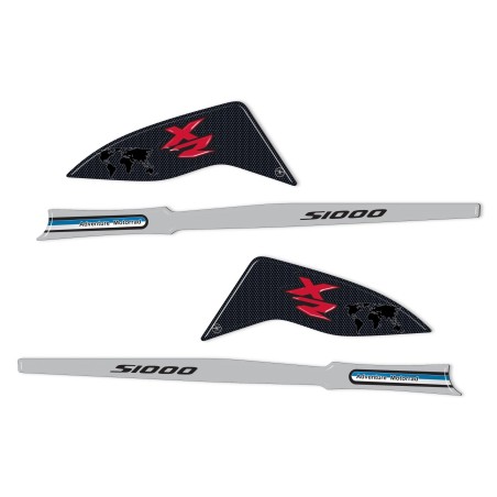 3D handguard stickers compatible with BMW S 1000 XR 2017-2023 motorbikes