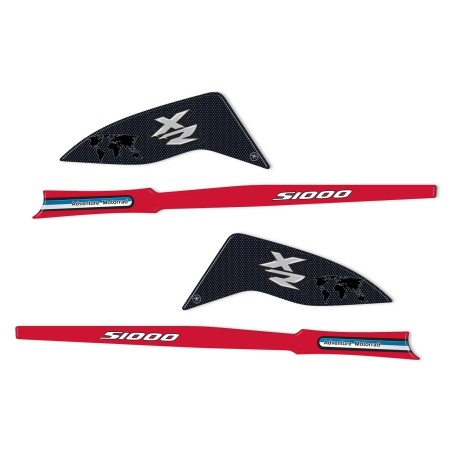 3D handguard stickers compatible with BMW S 1000 XR 2017-2023 motorbikes