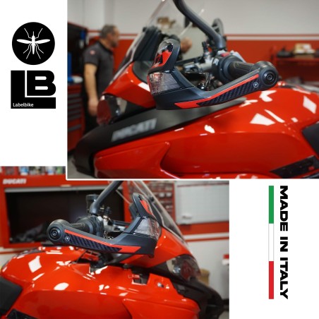 Adhesivos 3D Protecciones Paramanos compatibles con motos Ducati Multistrada V2 2022