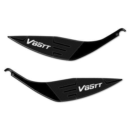 Adesivi 3D Protezioni Paramani compatibili con Moto Guzzi V85 TT 2019 - 2023