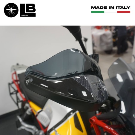 Adesivi 3D Protezioni Paramani compatibili con Moto Guzzi V85 TT 2019 - 2023