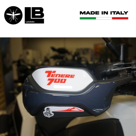 Pegatinas 3D Guardamanos compatibles con Yamaha Tenere 700 Rally Edition 2022
