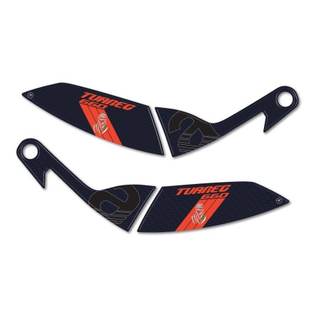 Adesivi 3D Protezioni Paramani moto compatibili con Aprilia Tuareg 660 2023-2024
