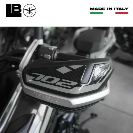 Adesivi 3D Protezioni Paramani moto compatibili con Benelli TRK 702 e 702X