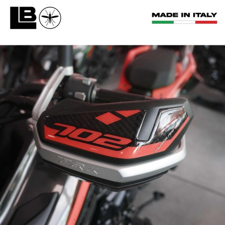 Adesivi 3D Protezioni Paramani moto compatibili con Benelli TRK 702 e 702X