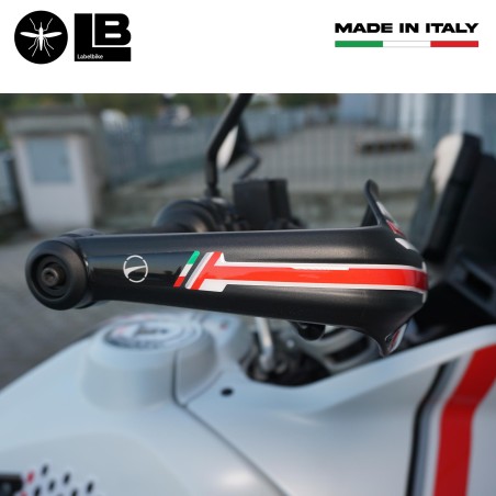 3D Stickers Motorcycle Handguard Protections compatible with Ducati DesertX