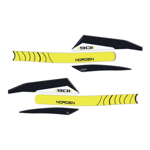 Stickers 3D Handguards motorbike compatible with Husqvarna Norden 901 2