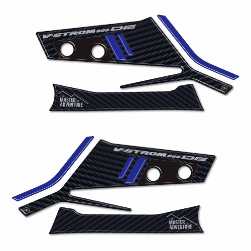 Stickers 3D Handguards motorbike compatible with Suzuki V-Strom 800DE 2