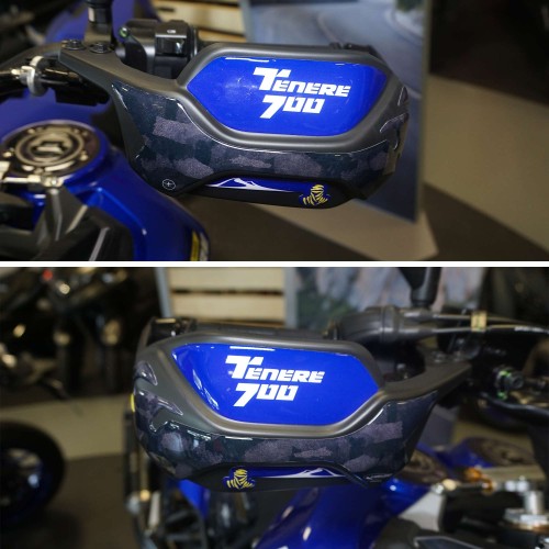 Adesivi 3D Protezioni Paramani moto compatibili con Yamaha Tenere 700 World Raid