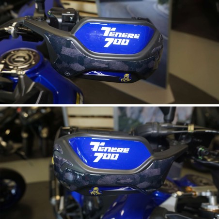 Adesivi 3D Protezioni Paramani moto compatibili con Yamaha Tenere 700 World Raid