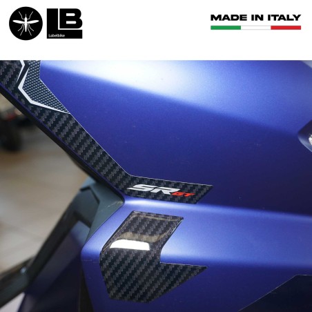Adesivi 3D protezioni paraspigoli carene compatibili con Aprilia SR GT 125 e 200