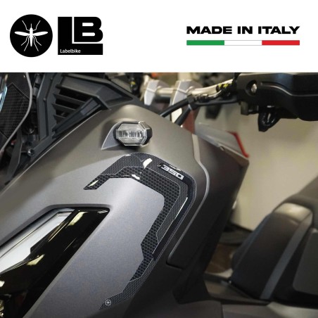 Adesivi 3D Protezioni paraspigoli carene compatibili con Honda ADV350 2022-2023
