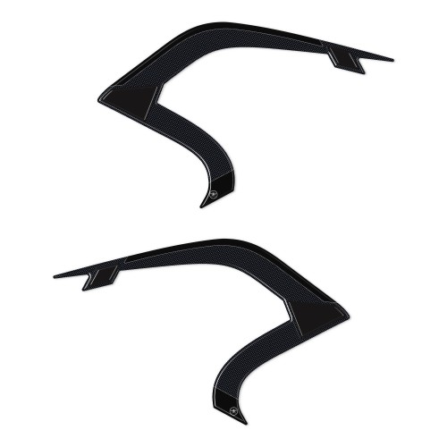 Pegatinas 3D Protectores de esquinas de moto compatibles con Honda Nt1100 2022-2023 2