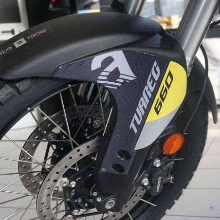Adhesivos 3D para Protectores de Horquilla compatibles con Aprilia Tuareg 660 2022-2023