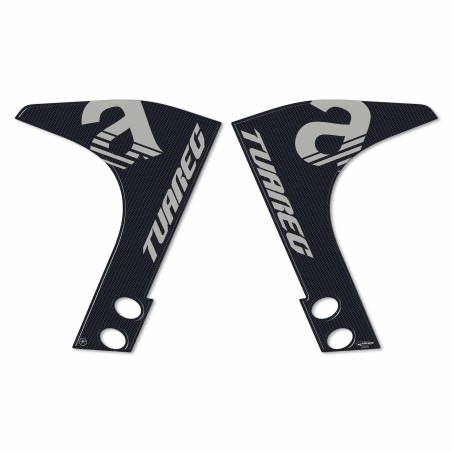 Adhesivos 3D para Protectores de Horquilla compatibles con Aprilia Tuareg 660 2022-2023