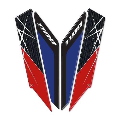 Pegatinas 3D Protectores de tija compatibles con Honda Africa Twin 1100 2022 2