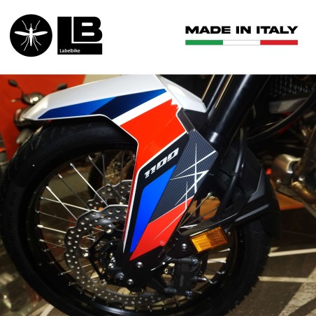 Adesivi 3D Protezioni Parasteli compatibili con Honda Africa Twin 1100 2022