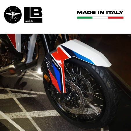 Adesivi 3D Protezioni Parasteli compatibili con Honda Africa Twin 1100 2022