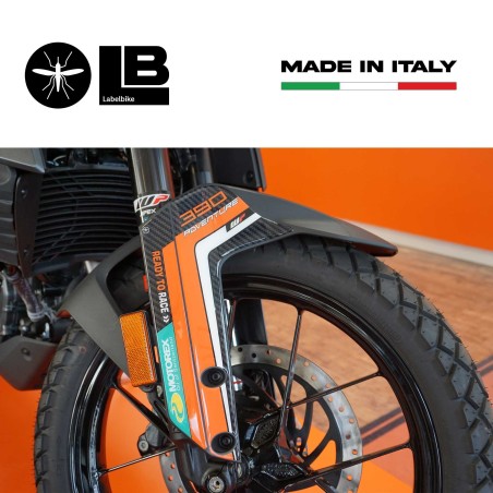Adesivi 3D Protezioni Parasteli compatibili con KTM 390 Adventure 2020-21