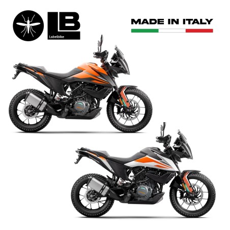 Adesivi 3D Protezioni Parasteli compatibili con KTM 390 Adventure 2020-21