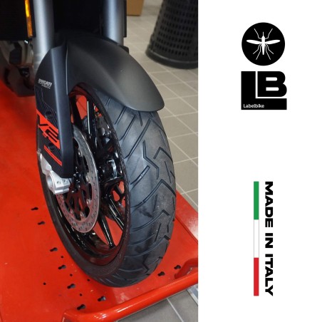 Pegatinas 3D para protectores de horquilla compatibles con motos Ducati Multistrada V2s 2022