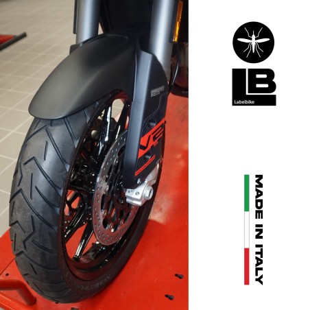 Pegatinas 3D para protectores de horquilla compatibles con motos Ducati Multistrada V2s 2022