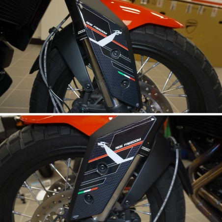 Adesivi 3D Protezioni Parasteli compatibili con Moto Morini X-CAPE 2022-2024