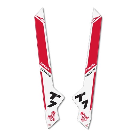3D Stickers Seatpost Protectors compatible with Yamaha Tenere 700 2019-2022 motorbikes