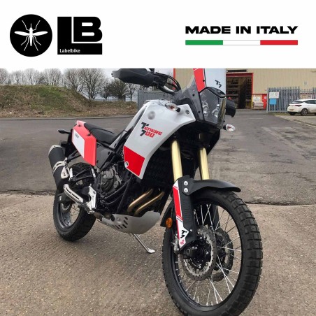 Adesivi 3D Protezioni Parasteli compatibili con moto Yamaha Tenere 700 2019-2022