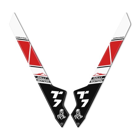 Adesivi 3D Protezioni Parasteli compatibili con Yamaha Tenere 700 Rally Edition 2022
