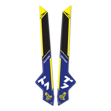 Adesivi 3D Protezioni Parasteli compatibili con Yamaha Tenere 700 World Raid