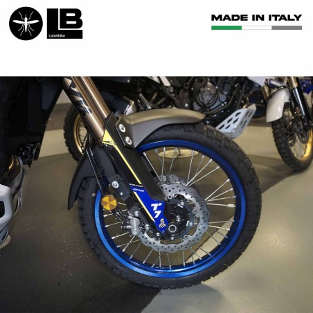 Adesivi 3D Protezioni Parasteli compatibili con Yamaha Tenere 700 World Raid