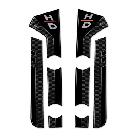 Adesivi 3D Protezioni Parasteli moto compatibili con Harley Davidson Pan America