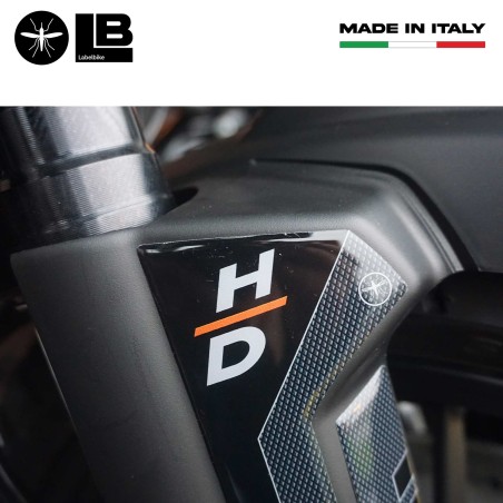Adesivi 3D Protezioni Parasteli moto compatibili con Harley Davidson Pan America
