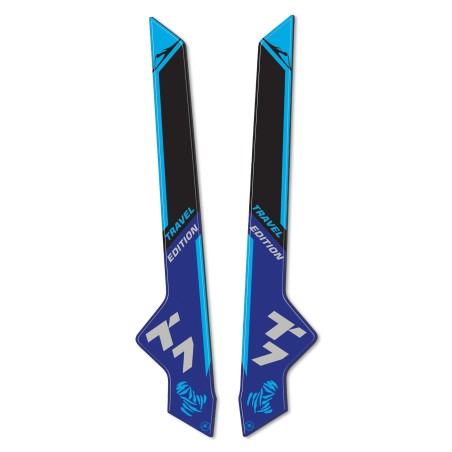 Adesivi 3D Protezioni Parasteli moto compatibili con Yamaha Tenere 700 2022