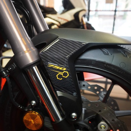 Adesivi 3D Protezioni parasteli parafango moto compatibili con Honda Hornet 2023-2024