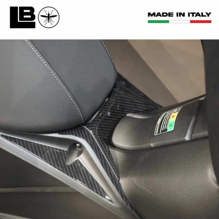 Stickers 3D Protecteurs de repose-pieds compatibles avec Yamaha Xmax 125-300 2023