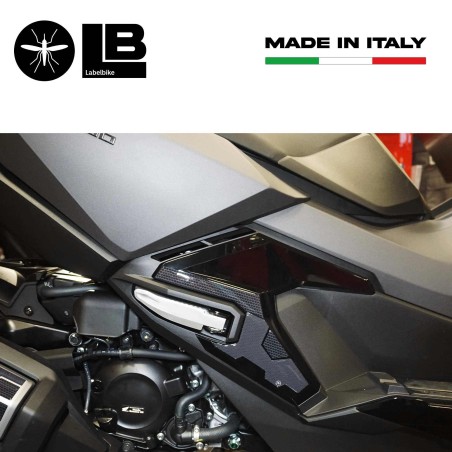 Adesivi 3D Protezioni pedane poggiapiedi compatibili con Honda ADV350 2022-2023